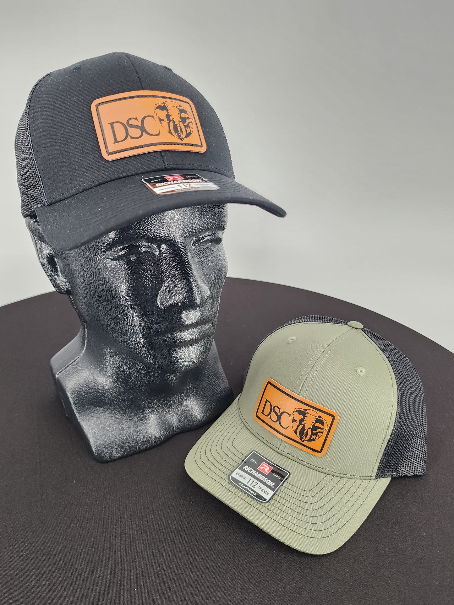 Leather Patch Hats