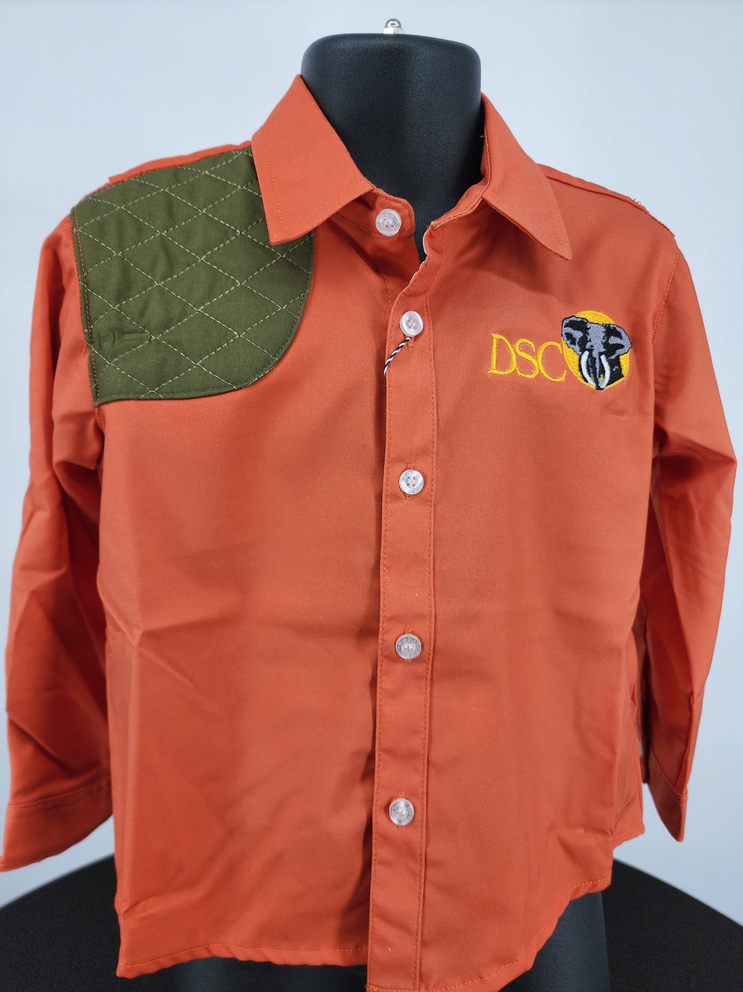 Youth Blaze Shirt with Green Shooting Patch