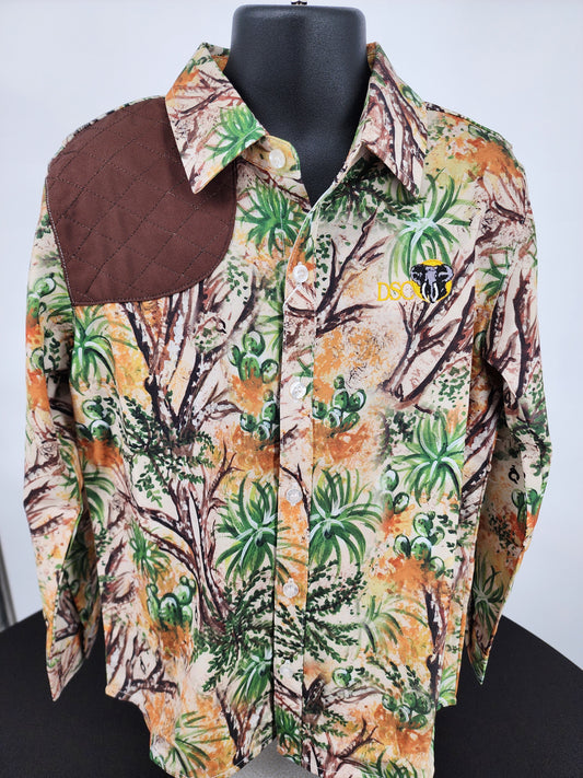 Youth Cactus Camo Shirt
